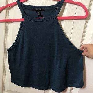 Cute Crop Top Halter Top from Forever 21